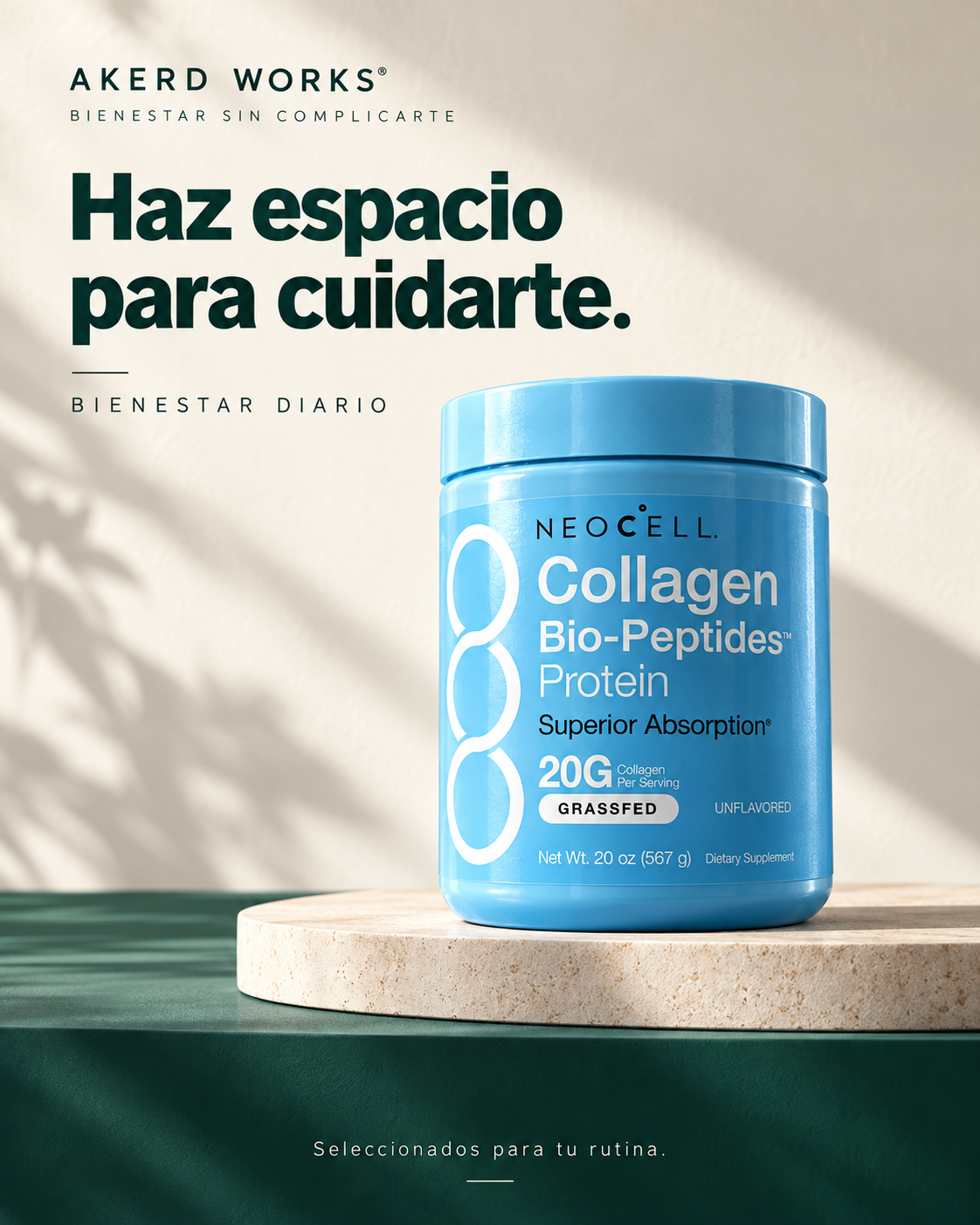 NeoCell® Collagen Bio-Peptides | Colágeno en polvo