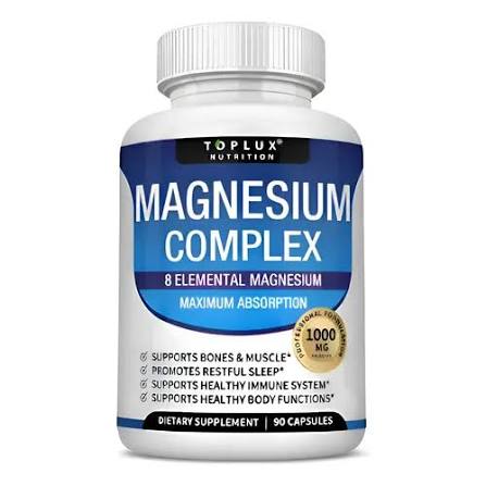 Toplux Magnesium Complex: Más descanso, más energía, más de ti.